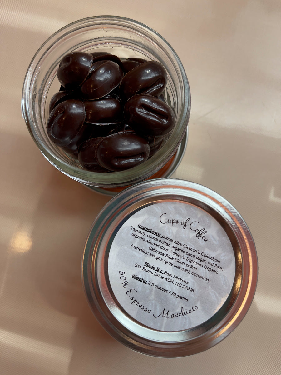 Cups of Coffee: 50% Espresso Macchiato made with coffee from Ashley's –  Beans and Beats